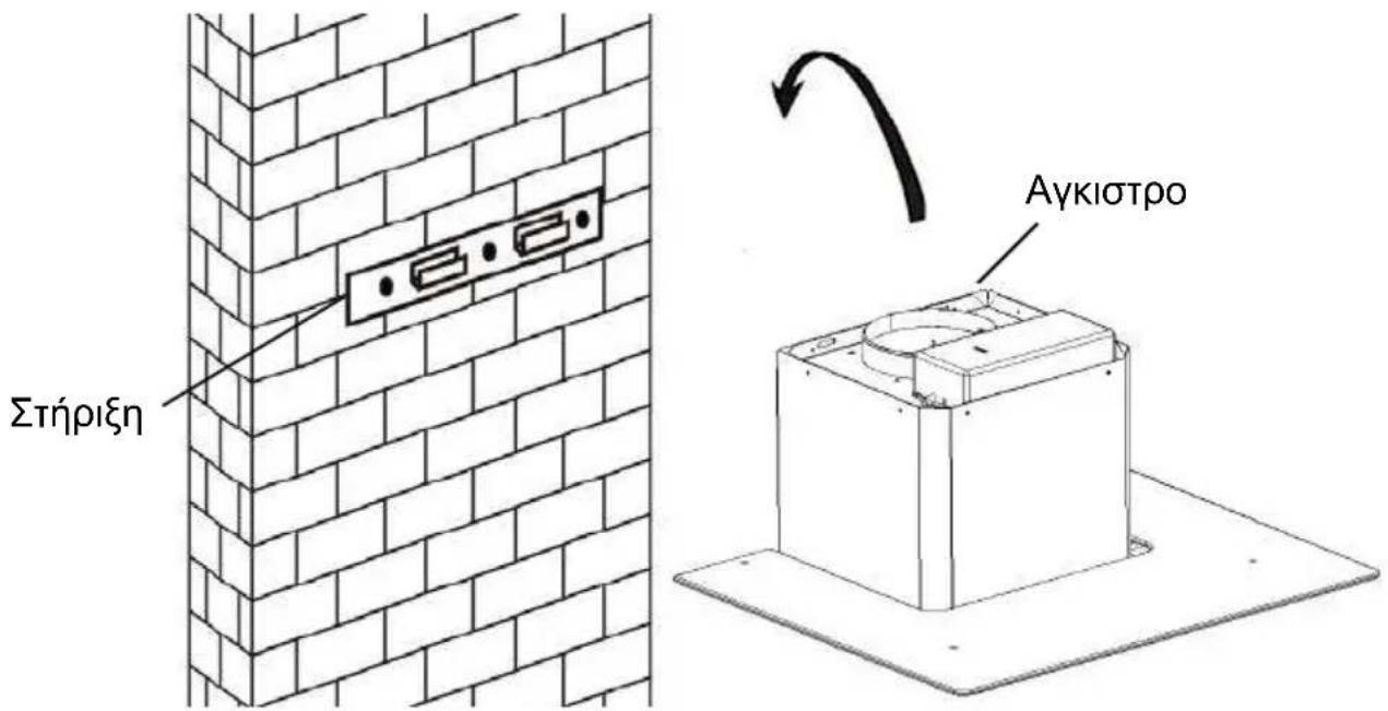 HOOVER HHOOD 300 DECOR HDG9DCK3B - Για μοντέλα με κεκλιμένο πλαίσιο - 2