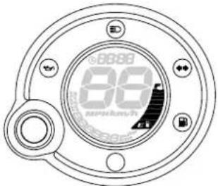 YAMAHA NEO'S 50 2T (2016) - COMMANDES ET INSTRUMENTS - 1