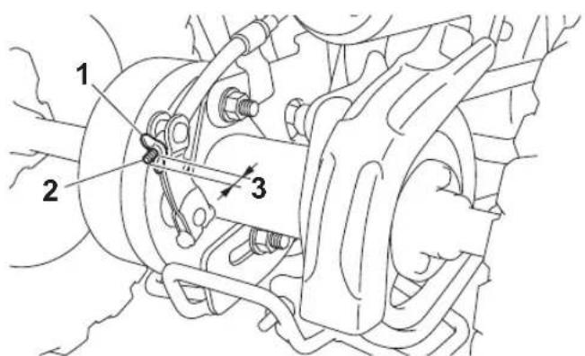 YAMAHA YFZ50 (2021) - Frein arrière - 1