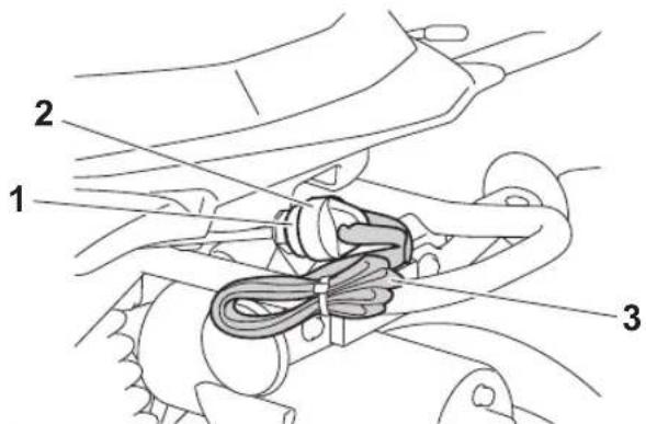 YAMAHA YFZ50 (2021) - FBU36341 Coupe-circuit du moteur avec longe - 1