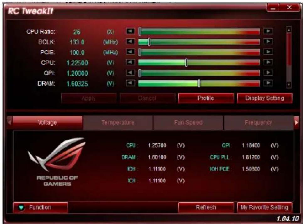ASUS Maximus V FormulaThunderFX - Utiliser RC Tweaklt - 1