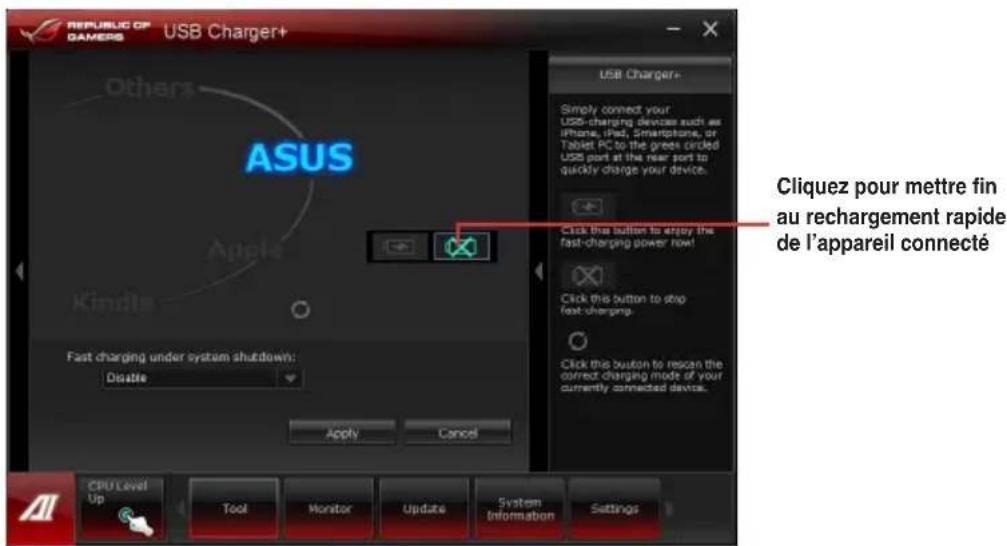 ASUS Maximus V FormulaThunderFX - Désactiver la fonction de rechargement rapide - 1