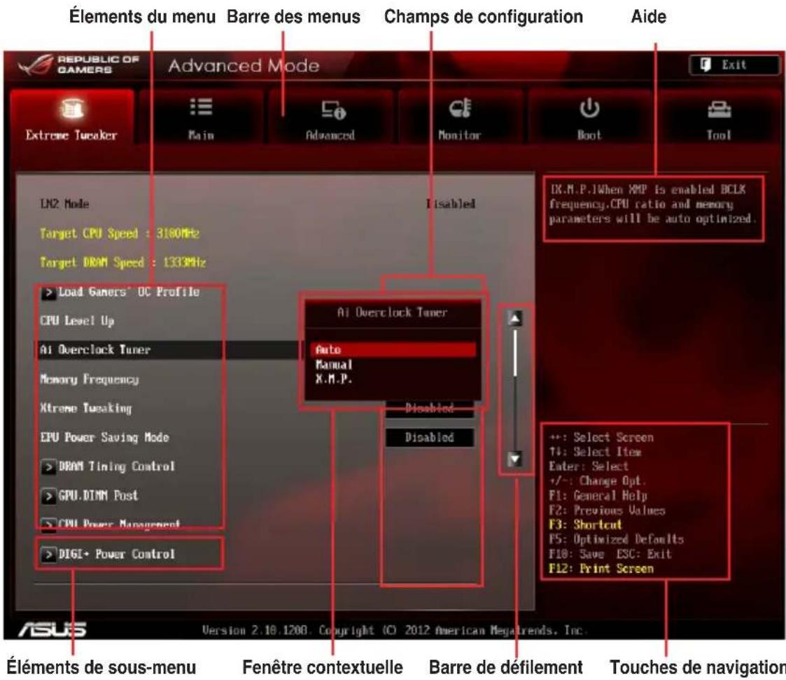ASUS Maximus V FormulaThunderFX - Advanced Mode (Mode avancé) - 2