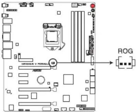 ASUS Maximus V FormulaThunderFX - Connecteur pour LED ROG (3-pin ROG) - 1