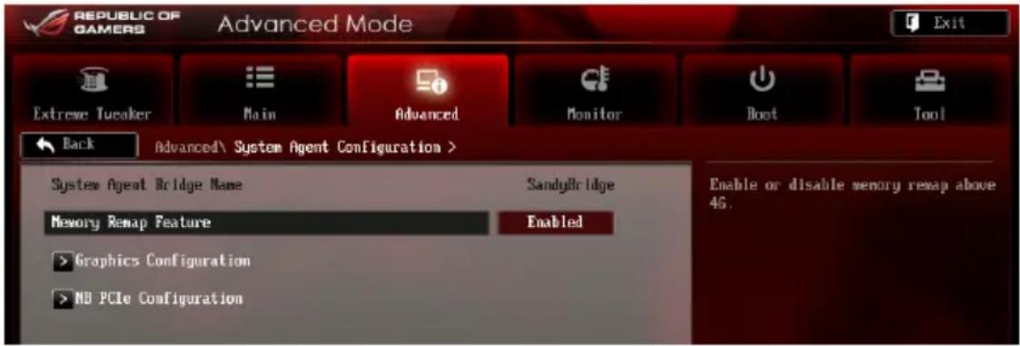 ASUS Maximus V FormulaThunderFX - System Agent Configuration (Agent de configuration système) - 1