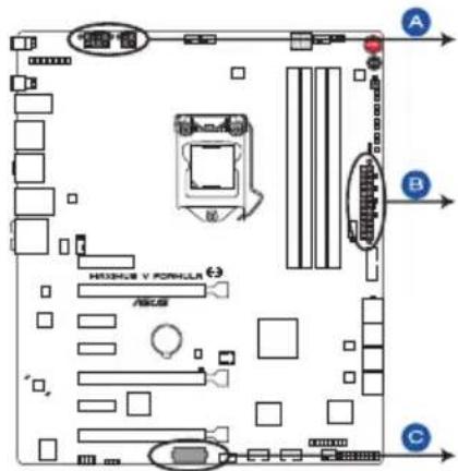 ASUS Maximus V FormulaThunderFX - Connecteurs d'alimentation ATX - 1