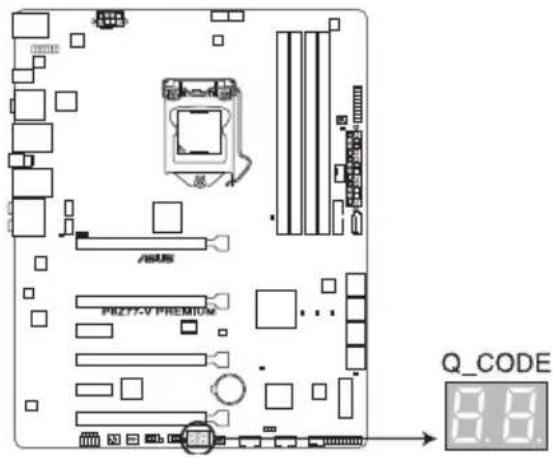 ASUS Maximus V FormulaThunderFX - LED Q-Code - 1