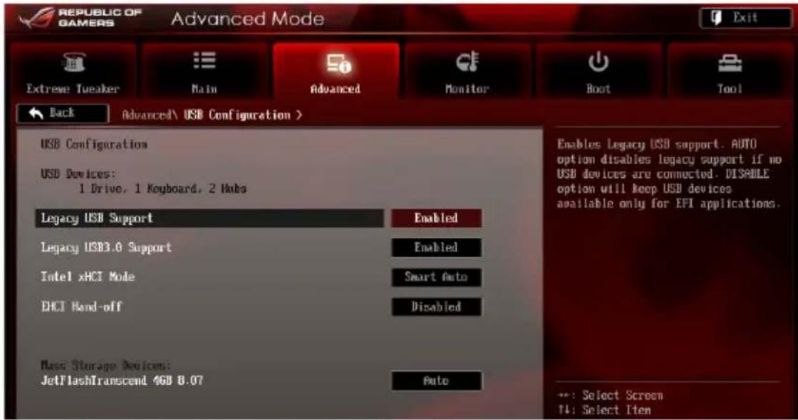 ASUS Maximus V FormulaThunderFX - USB Configuration (Configuration USB) - 1