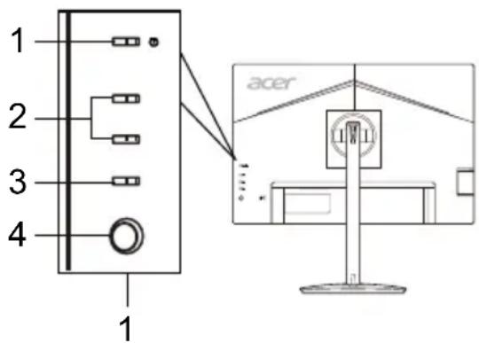 ACER CM2241W - Išorinai valdikliai - 2
