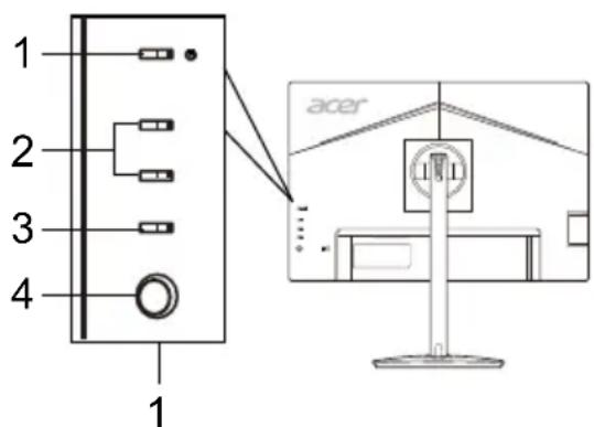 ACER CM2241W - Ulkoiset ohjauslaitteet - 1
