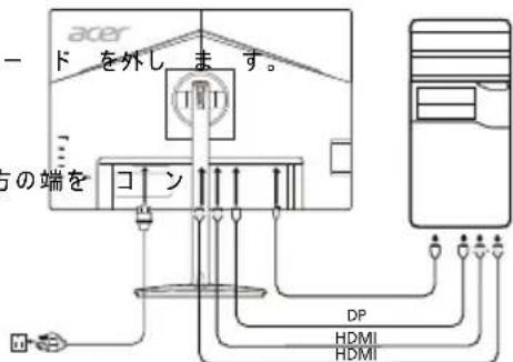 ACER CM2241W - 外部コントロル - 1