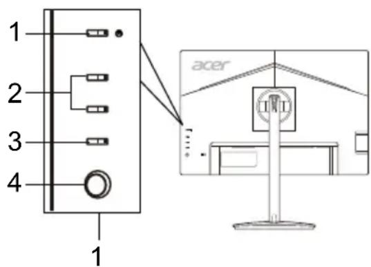 ACER CM2241W - Externé ovládače - 2