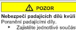 Profilo DF1033LEVV - Vymena horniho zavesu dvifek - 8