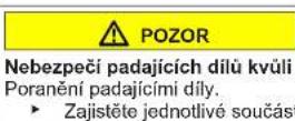 Profilo DF1033LEVV - Vymena dolniho zavesu dvftek - 8