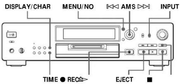 SONY MDSJB920 - Useful Tips for Recording - 1