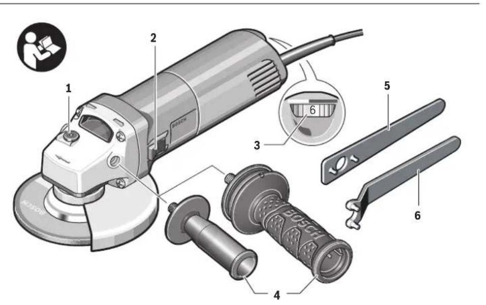 BOSCH GWS 6115 Professional - 11