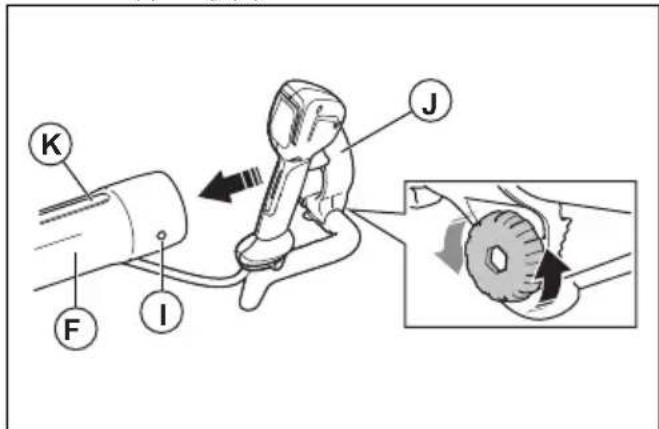 HUSQVARNA 340iBT - De buis en handgrepen op het product monteren - 4