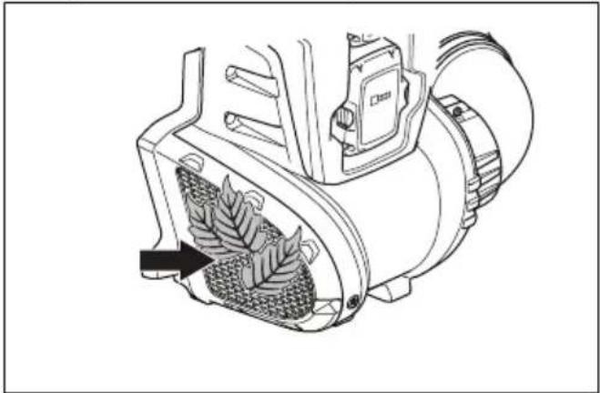 HUSQVARNA 340iBT - Luchtinlaat controleren - 1