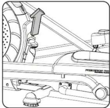 Schwinn 430i - Ajustement de l'inclinaison - 2