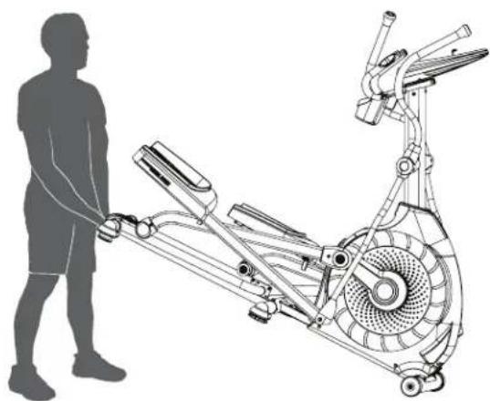 Schwinn 430i - Déplacement de la machine - 2