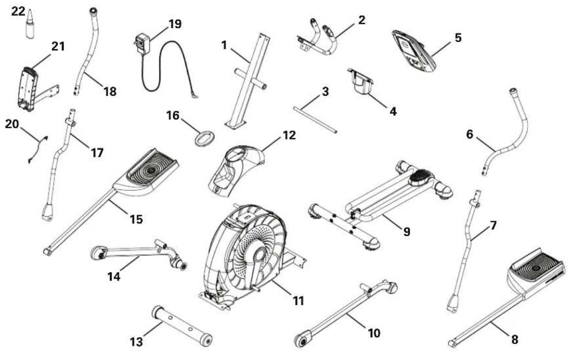 Schwinn 430i - Conseils de base pour l'assemblage - 2