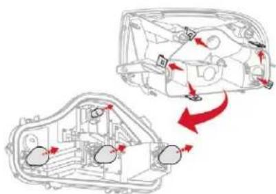 CITROEN C3 (2019) - Changement des feux - 2