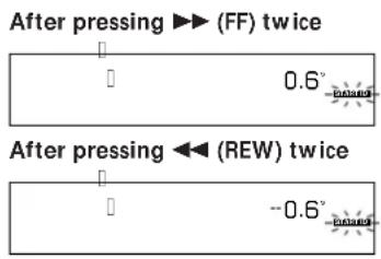 SONY PCMR300 - Accurate positioning of sub codes (Rehearsal function) - 3