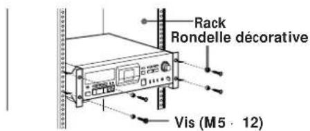 SONY PCMR300 - Installation dans un rack - 4