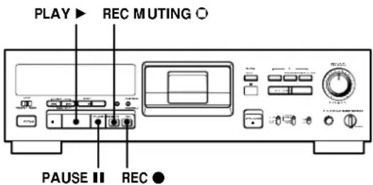 SONY PCMR300 - Création d'un passage en sourdine pendant l'enregistrement (silencieux d'enregistrement) - 1