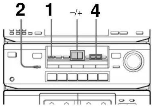 SONY HST471 - Réglage du volume des enceintes - 1