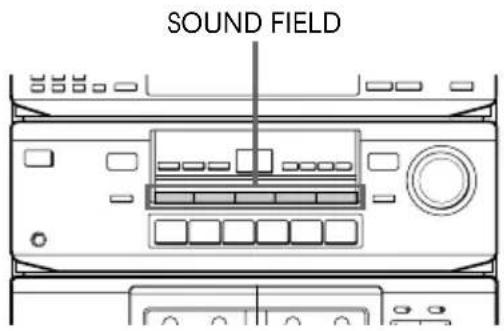 SONY HST471 - Choix de champs acoustiques préprogrammés - 1