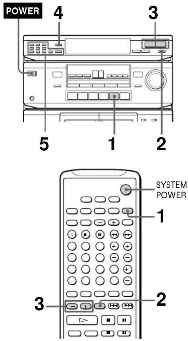 SONY HST471 - Presetting radio stations - 1