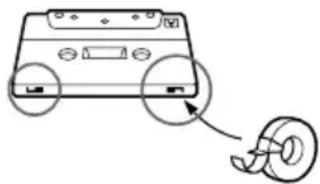 SONY HST471 - To save a tape permanently - 2