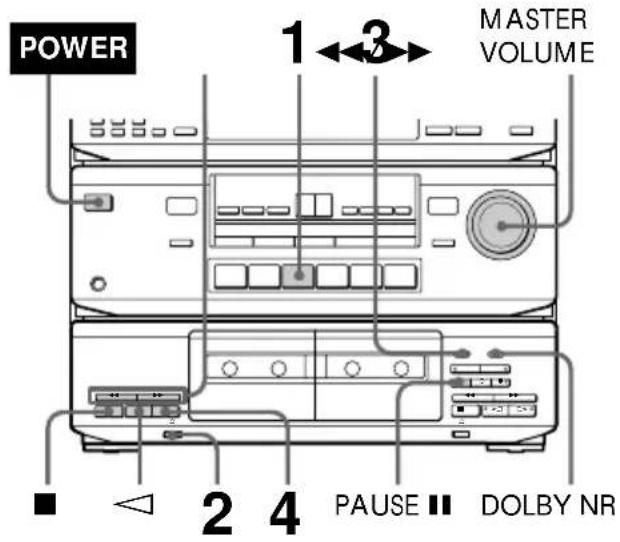 SONY HST471 - Lecture d'une cassette - 1