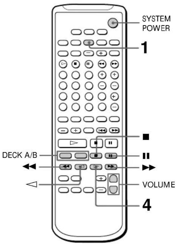SONY HST471 - Lecture d'une cassette - 2