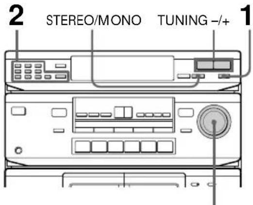 SONY HST471 - — Preset Tuning - 1
