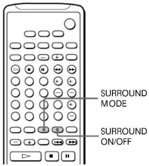 SONY HST471 - Selección con el telemando - 1