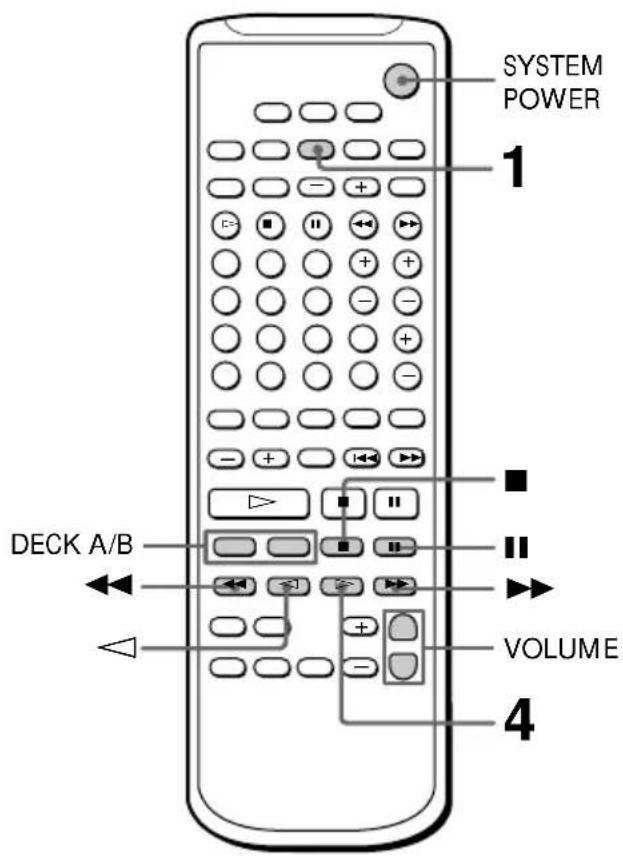 SONY HST471 - Playing a tape - 2