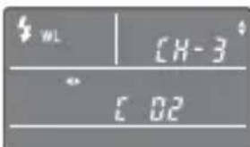 SONY HVLF43M - C02 To change the channel setting of the wireless flash - 3
