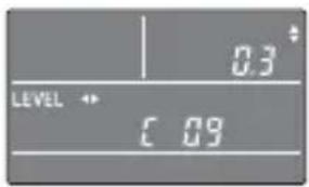 SONY HVLF43M - C09 To Change the power level interval - 1