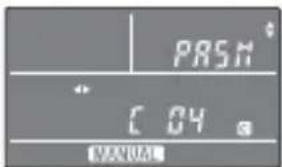 SONY HVLF43M - C04 Pour changer le mode de prise de vue pouvant utiliser le mode flash manuel (M) et le mode éclairs multiples - 2