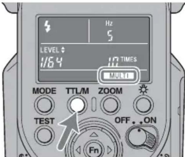 SONY HVLF43M - Press the TTL/M button to display inthe LCD panel. - 1