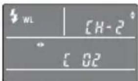 SONY HVLF43M - C02 To change the channel setting of the wireless flash - 2