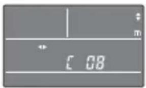 SONY HVLF43M - C08 To change the flash range unit - 1