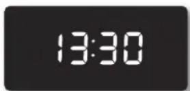 SAMSUNG NE59J3420SB - How to change between a 12-hour and 24-hour display - 3