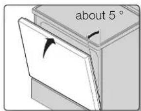 SAMSUNG NE59J3420SB - How to remove the door - 3