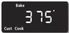 SAMSUNG NE59J3420SB - How to record a recipe setting - 4