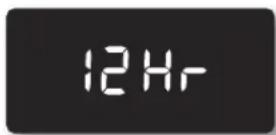 SAMSUNG NE59J3420SB - Comment passer du format 12 heures au format 24 heures ? - 1