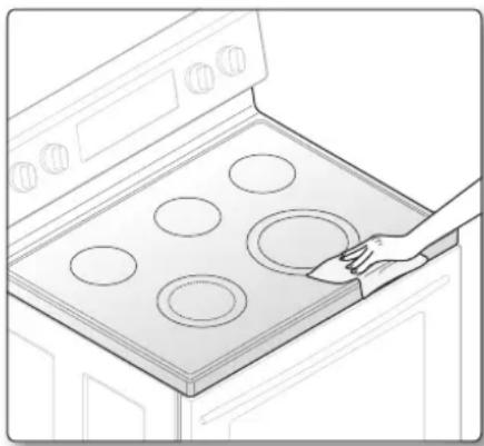 SAMSUNG NE59J3420SB - Nettoyage du joint de la table de cuisson - 1