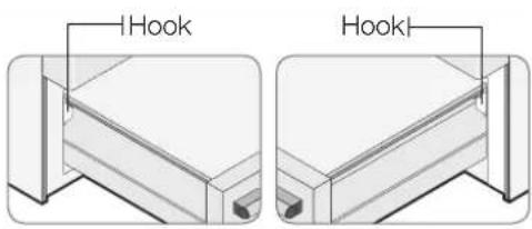 SAMSUNG NE59J3420SB - How to remove the storage drawer - 1